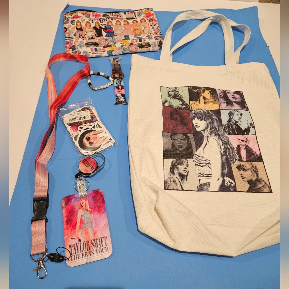 Taylor Swift Graphic Tote & Accesory Bag